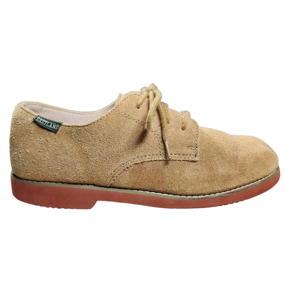Vintage Eastland Bucks Oxfords Suede Lace Up Preppy Retro Twee Cottagecore 9.5